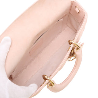 Dior Medium Lambskin Cannage Lady D Joy