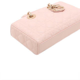 Dior Medium Lambskin Cannage Lady D Joy