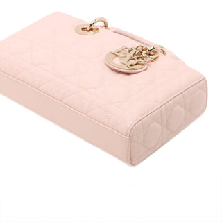 Dior Medium Lambskin Cannage Lady D Joy