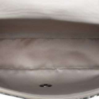 Chanel Medium Classic Satin and Sequin Single Flap
