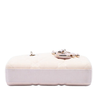 Dior Small Denim Macrocannage Lady D Joy