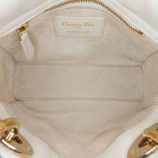Lady Dior Mini Lambskin Cannage DiorAmour