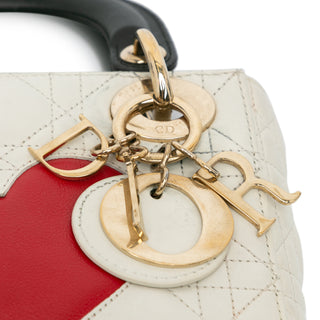 Lady Dior Mini Lambskin Cannage DiorAmour