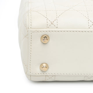 Lady Dior Mini Lambskin Cannage DiorAmour