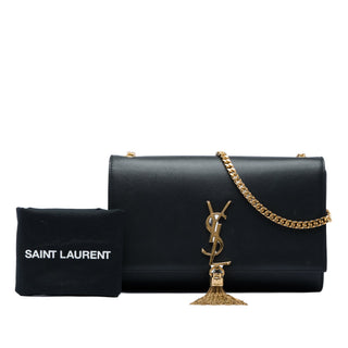 Saint Laurent Medium Smooth Calfskin Classic Monogram Kate Tassel Crossbody