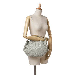Bottega veneta Lambskin Intrecciato Sardine