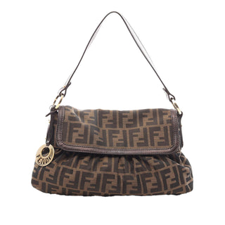 Fendi Small Zucca Canvas Chef Flap