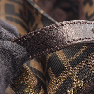 Fendi Small Zucca Canvas Chef Flap