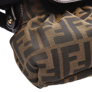Fendi Small Zucca Canvas Chef Flap