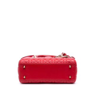 Dior lady Small Lambskin Cannage My ABCDior Lady