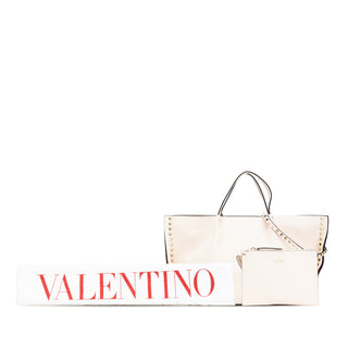 Valentino Medium Grained Calfskin Rockstud Satchel