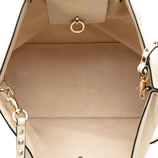 Valentino Medium Grained Calfskin Rockstud Satchel