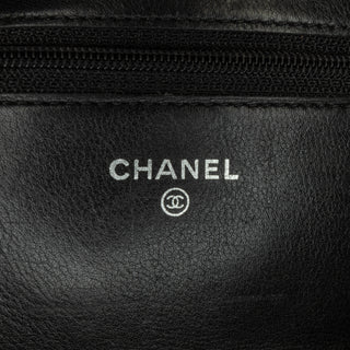 Chanel CC Quilted Patent Wallet On Chain