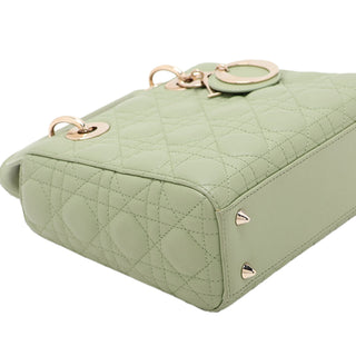 Dior Small Lambskin Cannage Lady Dior