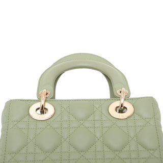 Dior Small Lambskin Cannage Lady Dior