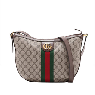 Gucci Small GG Supreme Web Ophidia Shoulder Bag