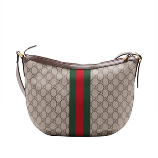 Gucci Small GG Supreme Web Ophidia Shoulder Bag