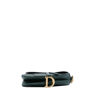 Dior Grained Calfskin Saddle Bag