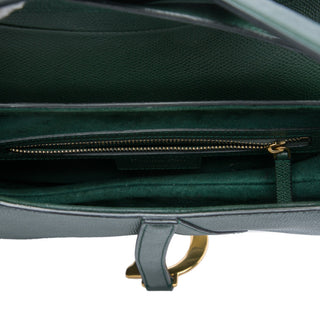 Dior Grained Calfskin Saddle Bag