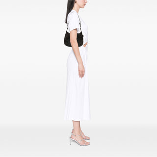 Prada Crystal Embellished Satin Cleo Shoulder Bag