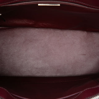 Prada Small Saffiano Lux Galleria Double Zip Satchel