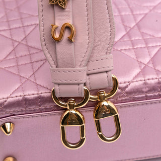 Dior lady Small Satin Swarovski