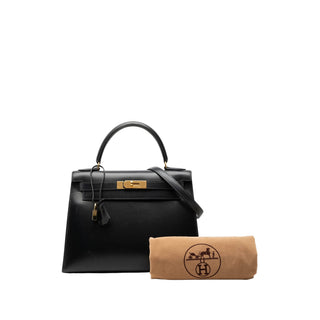 Hermès Box Calf Kelly Sellier 28