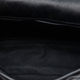 Fendi Mini Zucca Embossed Leather Baguette Satchel