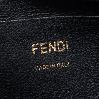 Fendi Mini Zucca Embossed Leather Baguette Satchel