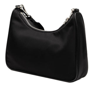 Prada Saffiano Trimmed Re Nylon Re Edition 2005 Satchel