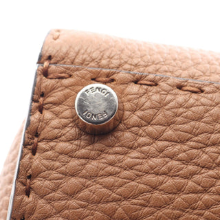 Fendi Medium Leather Selleria Peekaboo Iconic Satchel