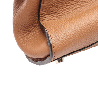 Fendi Medium Leather Selleria Peekaboo Iconic Satchel