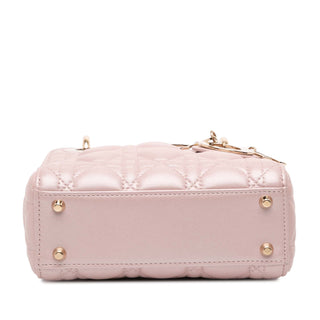 Dior Lady Mini Lambskin Cannage
