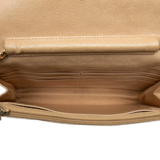 Chanel CC Quilted Caviar Wallet on Chain