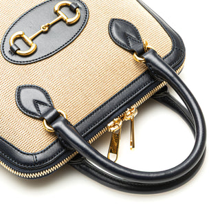 Gucci Small Canvas Horsebit 1955 Satchel