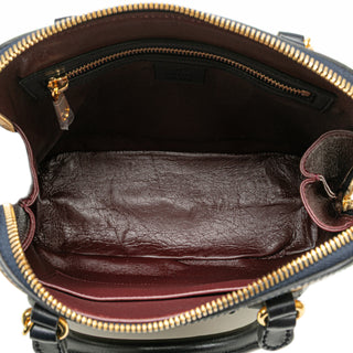 Gucci Small Canvas Horsebit 1955 Satchel