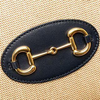 Gucci Small Canvas Horsebit 1955 Satchel