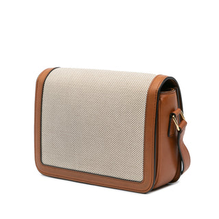 Celine Teen Canvas Triomphe Crossbody