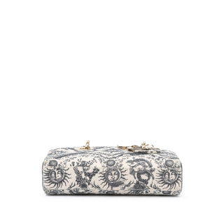 Dior Small Denim Toile de Jouy Soleil Lady D Joy