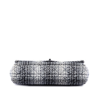 Chanel Medium Classic Quilted Tweed Double Flap