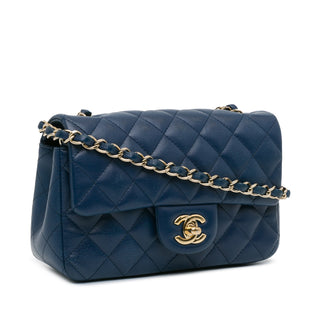 Chanel Mini Rectangular Classic Lambskin Single Flap