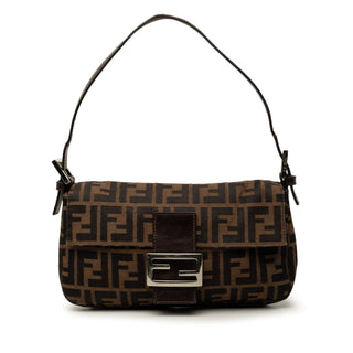 Fendi Zucca Canvas Baguette