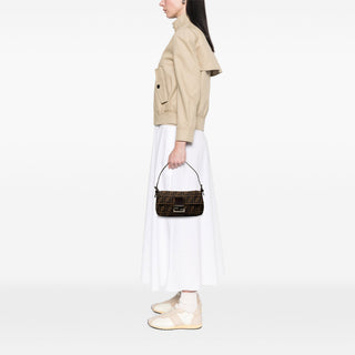 Fendi Zucca Canvas Baguette