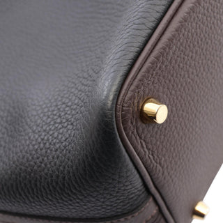 Hermès Clemence Casaque Picotin Lock 18