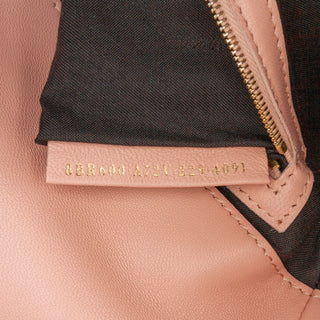 Fendi Zucca Embossed Leather Baguette Satchel