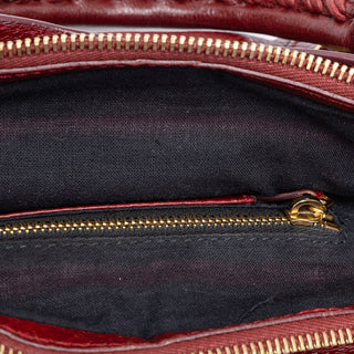 Balenciaga Mini Lambskin Motocross Giant 21 City Satchel