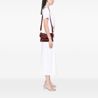 Balenciaga Mini Lambskin Motocross Giant 21 City Satchel