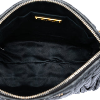 Miu Miu Matelasse Nappa Lux Charm Shoulder Bag