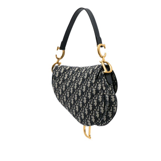 Dior Oblique Canvas Saddle Bag