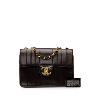 Chanel Jumbo XL Vertical Quilt Lambskin Single Flap